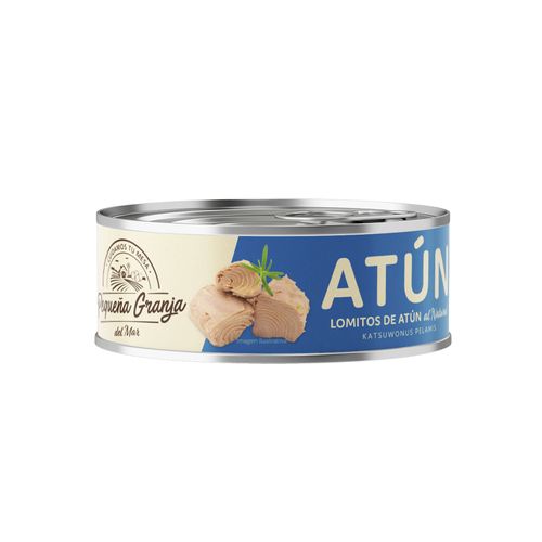 ATUN PEQUEÑA GRANJA LOMITOS AL AGUA 170GR