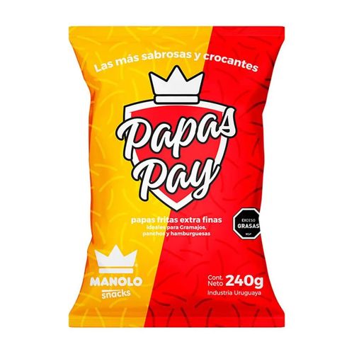 Papas Fritas Manolo Pay 240Grs