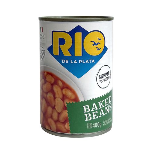 POROTOS RIO DE LA PLATA BLANCOS EN SALSA DE TOMATE 400GR