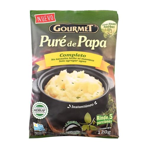 Pure De Papa Gourmet Completo Con Finas Hierbas 120Gr