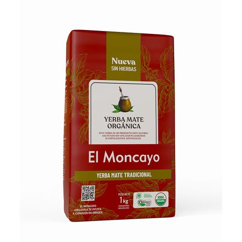 YERBA EL MONCAYO TRADICIONAL ORGANICA 1KG