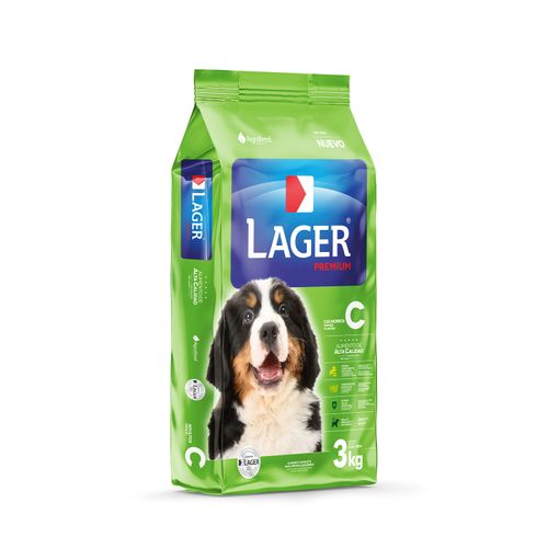 ALIMENTO LAGER PERRO CACHORRO PREMIUM 3KG