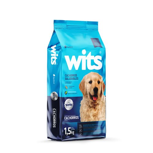 ALIMENTO WITS PERRO CACHORRO CARNE Y CEREALES 1.5KG