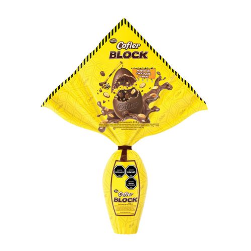 HUEVO DE PASCUA COFLER BLOCK 115GR