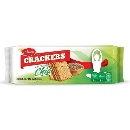 Galleta Mazzei Crackers Chia 155Gr