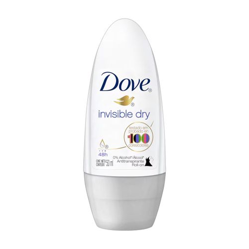Desodorante Dove Invisible Dry Roll On 50Cc Antitranspirante