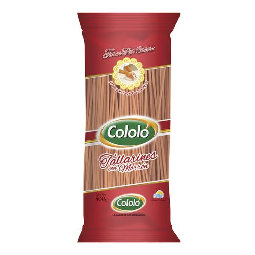 Fideos Cololo Morron Tallarin 500Gr