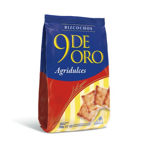 Galleta 9 De Oro Agridulce 200Gr