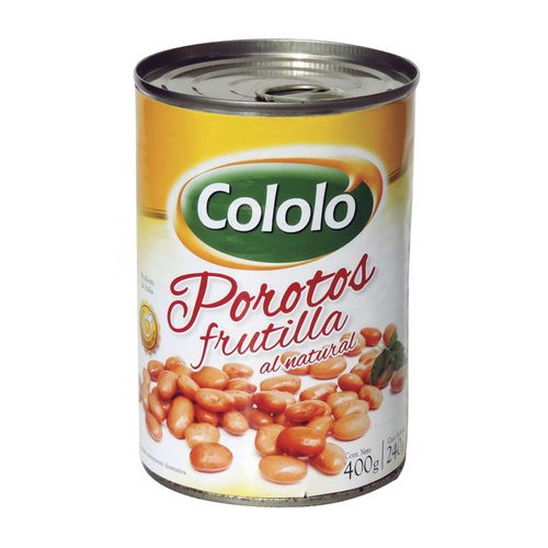 Poroto Cololo Frutilla Lata 400Gr