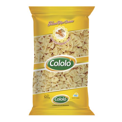 Fideos Cololo Corbatita 500Gr .