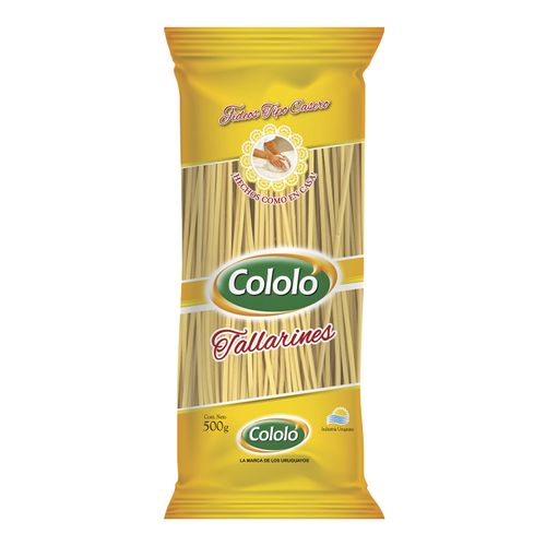 Fideos Cololo Tallarin Mediano 500Gr .
