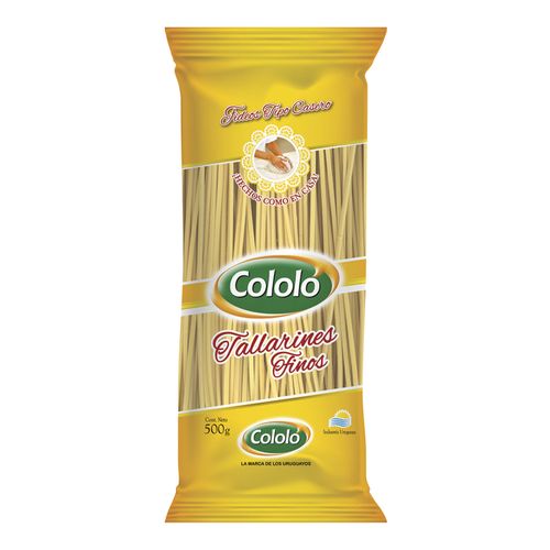 Fideos Cololo Tallarin Fino 500Gr .