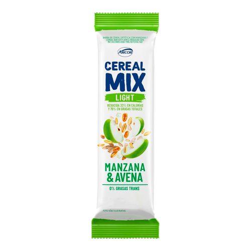Cereal En Barra Arcor Light Manzana 23 g