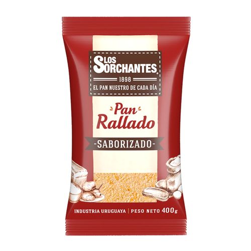 Pan Rallado Los Sorchantes Saborizado 400Gr