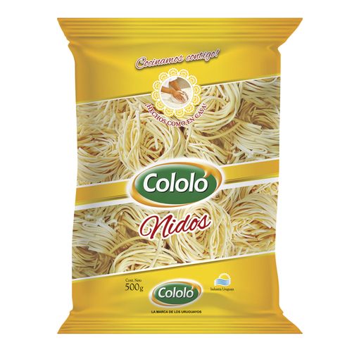 Fideos Cololo Nido 500Gr .