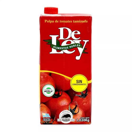 Pulpa De Tomate De Ley 1020Gr