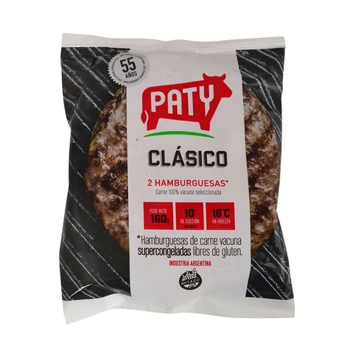 Hamburguesas Paty Clasica 2Und