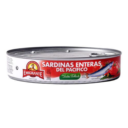 Sardina Emigrante Entera En Salsa 425Gr