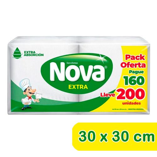 Servilleta Nova Mesa Blanca 200X160