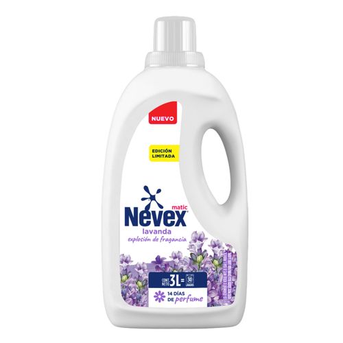 DETERGENTE DE ROPA NEVEX LAVANDA REGULAR 3LT