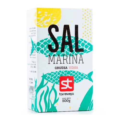 Sal Torrevieja Gruesa Yodada Marinas 500Gr