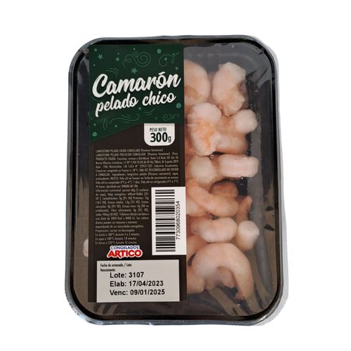 Pulpa Artico De Camaron Congelado Bandeja 300Gr