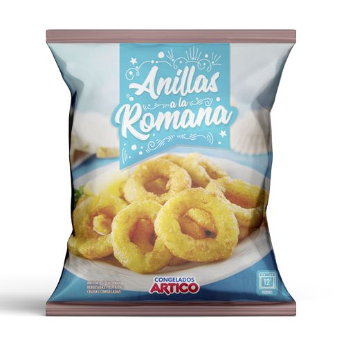 ANILLAS ARTICO DE CALAMAR REBOZADAS A LA ROMANA 500GR
