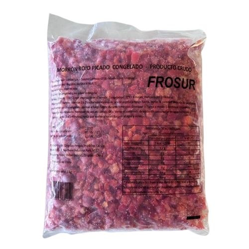 MORRON ROJO FROSUR BOLSA 1KG