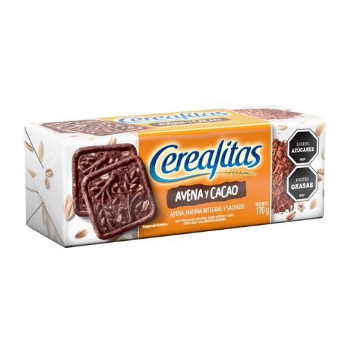GALLETA CEREALITAS AVENA Y CHOCOLATE 170GR