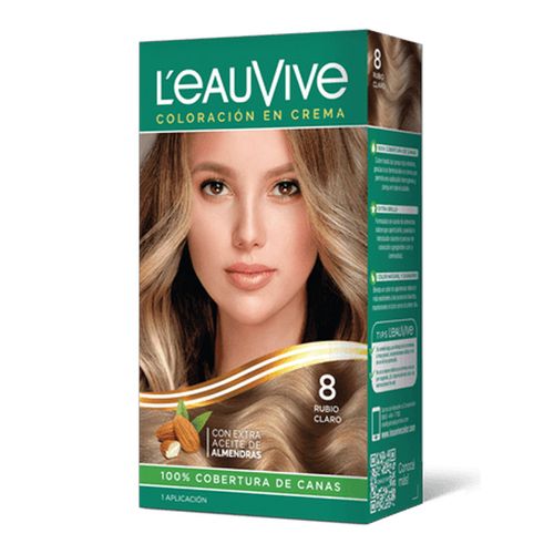 COLORACION L'EAU VIVE KIT N°8 160GR
