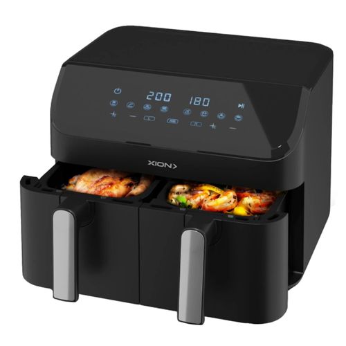 FREIDORA XION XI-FR80.CU SIN ACEITE 8LTS DOBLE CANASTO