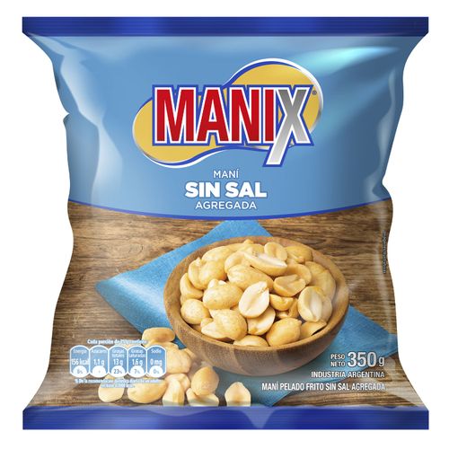 Mani Manix Sin Sal 370Gr