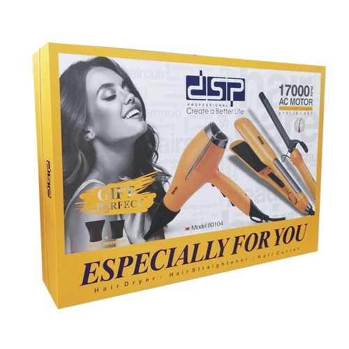 SET DSP 80104 SECADOR/PLANCHA/RIZADOR