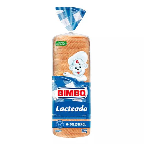 Pan Bimbo Lacteado Grande 570Gr