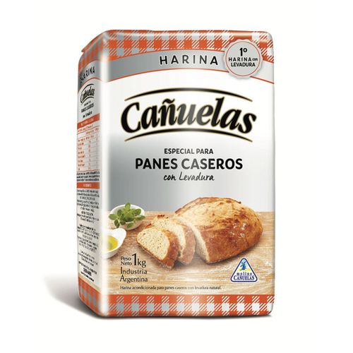 Harina Cañuelas Con Levadura 1Kg