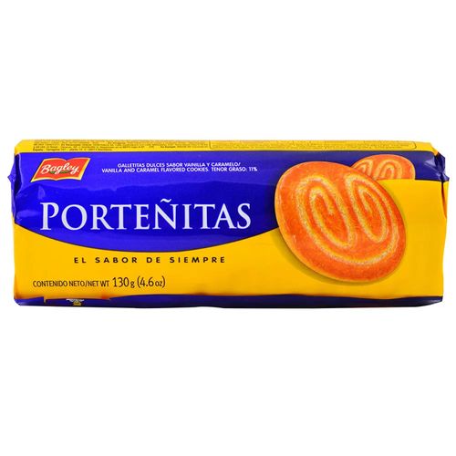 Galleta Bagley Porteñitas 130Gr .