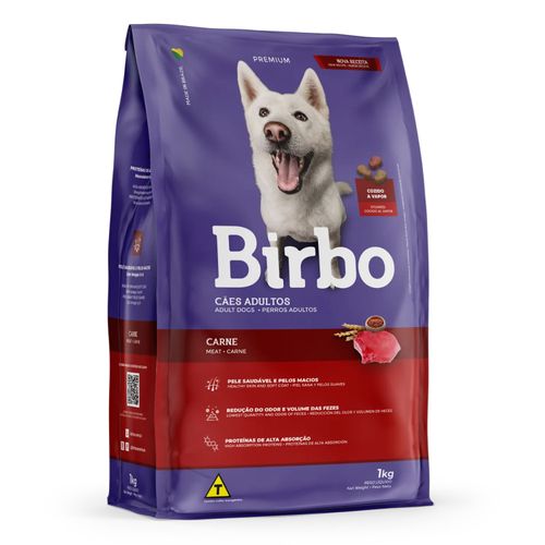 ALIMENTO BIRBO PERRO ADULTOS CARNE 1KG