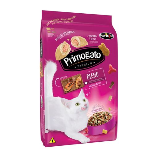 Alimento Primogato adulto Blend carne pollo y pescado 1 kg