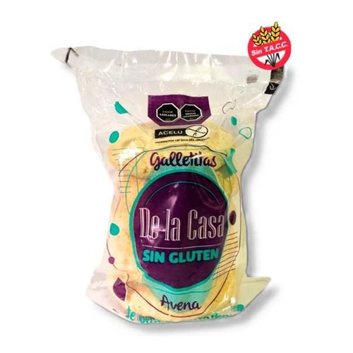 Galleta De La Casa Avena,Coco O Chips 5Und Sin Gluten