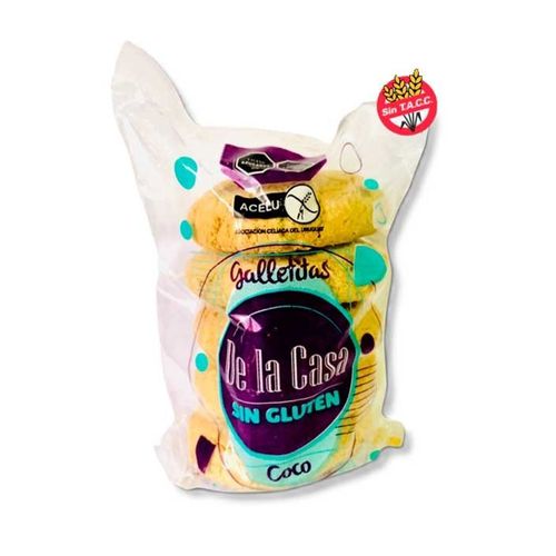 GALLETA DE LA CASA COCO 5UND SIN GLUTEN