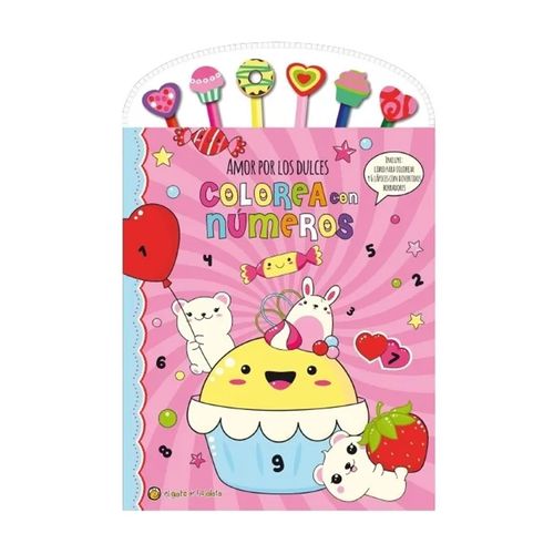 LIBRO PRH INFANTIL/JUVENIL LAPICES Y GOMITAS:NUMEROS 15X20