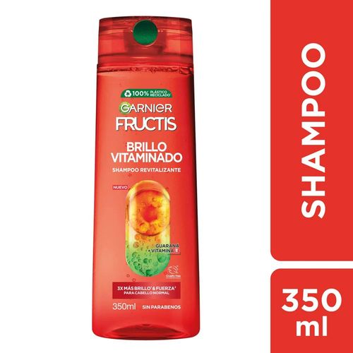 Shampoo Garnier Fructis Vitaminado 350Cc Brillo