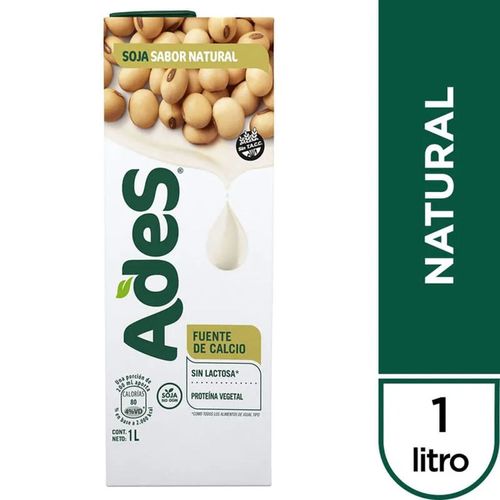 Jugo Ades Natural 1Lt .