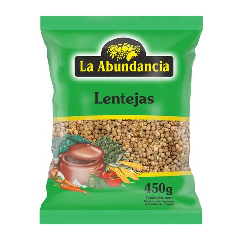 Lentejas La Abundancia 450Gr .