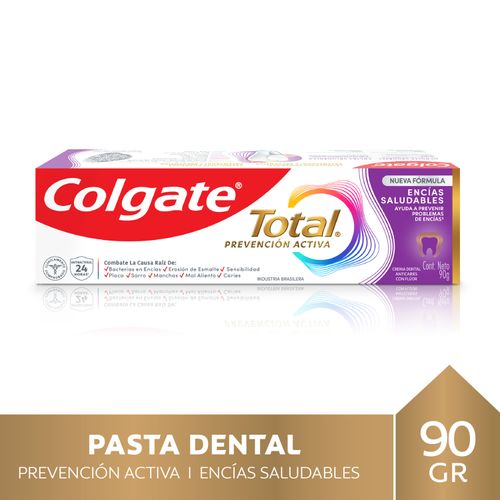 Crema Dental Colgate Total 12 Encias Reforzadas 90Gr