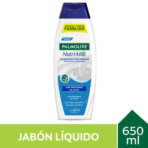 JABON CORPORAL PALMOLIVE NUTRI-MILK LIQUIDO 650ML