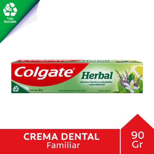 Crema Dental Colgate Herbal Blanqueadora 90Gr Tub Rec