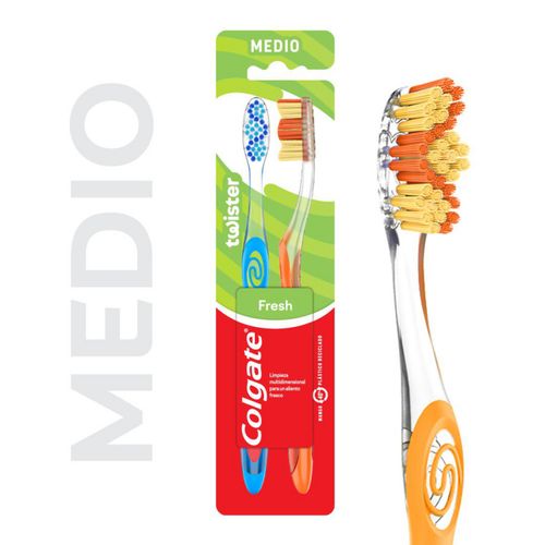 Cepillo Dental Colgate Twister 2X1Un