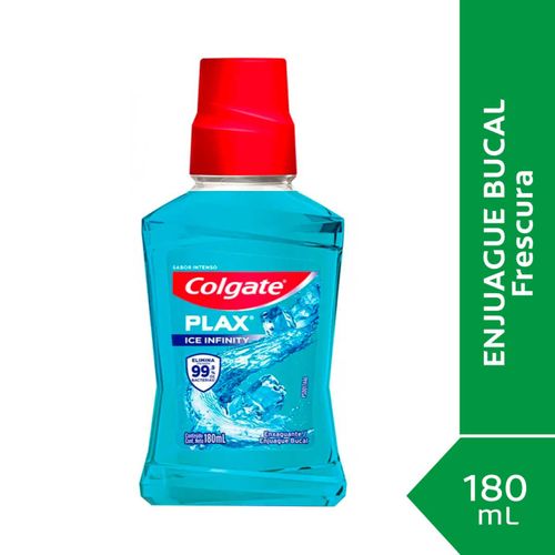 ENJUAGE BUCAL COLGATE ICE INFINITY 180ML