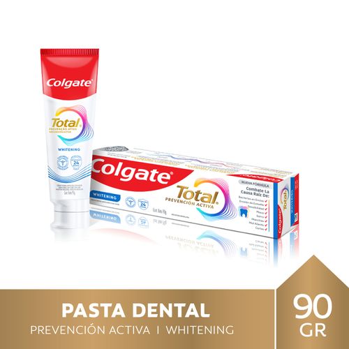 Crema Dental Colgate Total 12 Whitening 90Gr